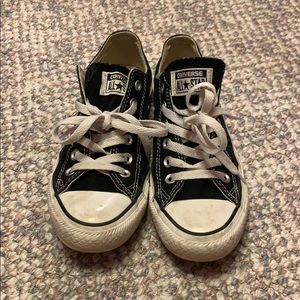 Black converse